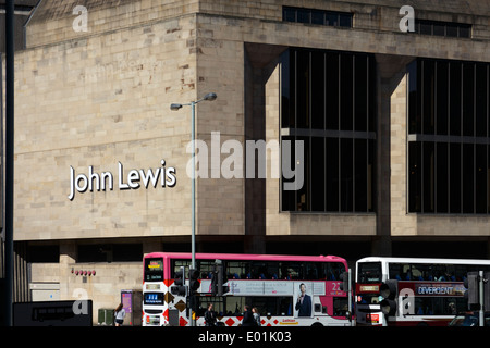 Esterno del John Lewis department store al centro commerciale St James, Edimburgo. Foto Stock