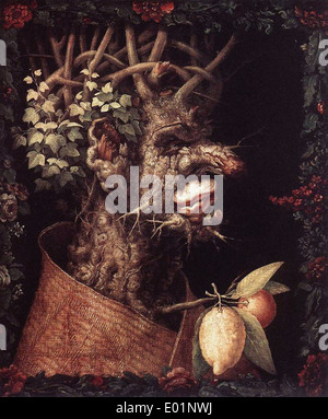 Giuseppe Arcimboldo inverno Foto Stock