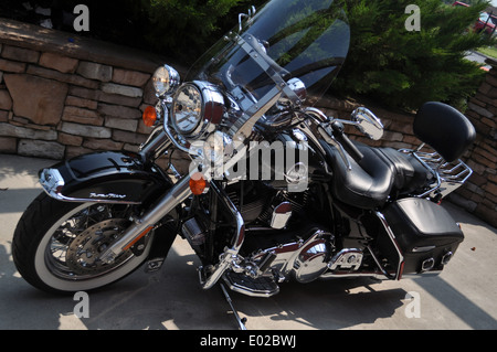 2009 FLHRC Road King Classic nero T647149 Foto Stock