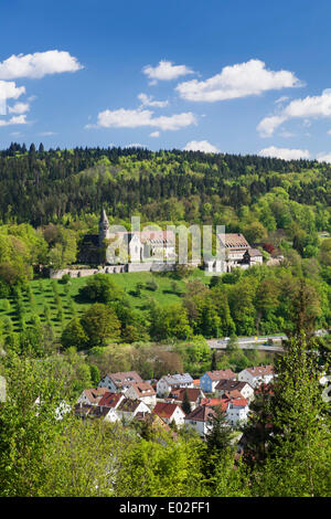 Abbazia benedettina di Lorch, Rem Valley, Baden-Württemberg, Germania Foto Stock