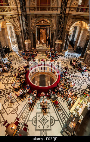 Restaurant-Café, Kunsthistorisches Museum, il Museo delle Belle Arti, Vienna, Vienna, Austria Foto Stock