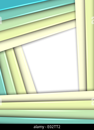 Abstract sfondo colorato con strisce. Illustrazione luminoso Foto Stock
