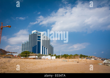 Hotel Le Meridien Al Aqah Beach Resort. Fujairah, EMIRATI ARABI UNITI Foto Stock