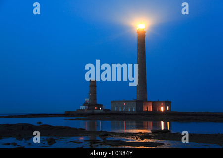 Foto del programma Phare de gatteville (pointe de barfleur luce, Normandie, Francia Foto Stock