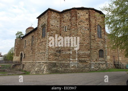 Il castello di Colchester in Colchester Essex Foto Stock