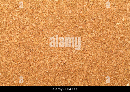 Marrone vuota Bacheca di sughero Texture. Foto Stock