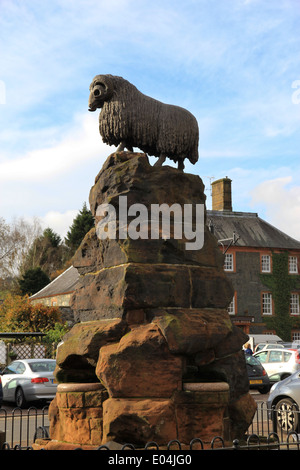 Aereo sopra Moffat campo da golf Foto Stock