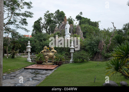 Per Dinh Chuc Thanh tempio motivi in Hoi An Vietnam Foto Stock