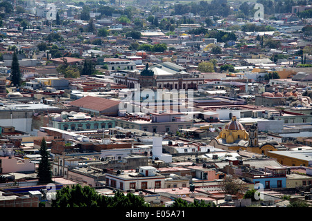 Vista aerea della città di Oaxaca Messico Foto Stock