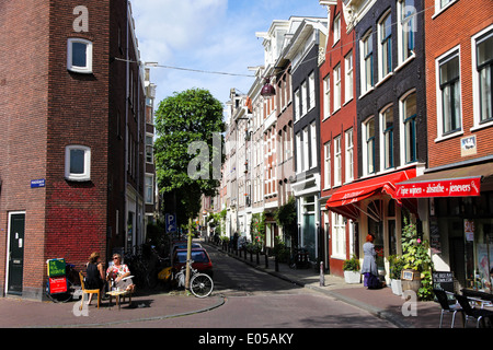 Amsterdam nei Paesi Bassi, Amsterdam in den Niederlanden Foto Stock