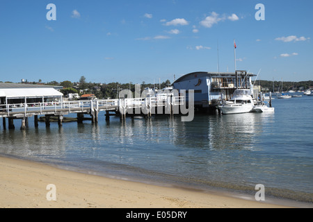 Pontile traghetto a Watsons,sydney Foto Stock