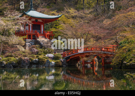 Benten-do tempio situato entro la Daigo-ji il tempio, Kyoto, Giappone Foto Stock