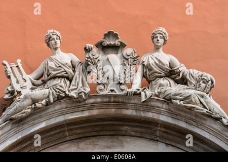 La Paz Theatre, Belem, Para Stato, Brasile Foto Stock