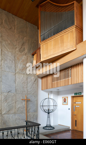 Chiesa finlandese a Londra, Rotherhithe progettato da Cyrill Mardall-Sjöström nel 1958 Foto Stock