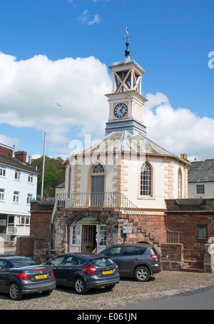 Xix secolo discutibile Hall e il centro visitatori Brampton, North West England Regno Unito Foto Stock