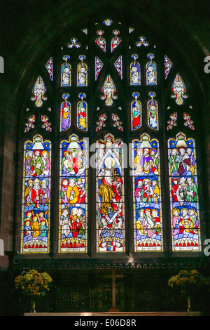 Daresbury era il luogo di nascita di Alice nel Paese delle Meraviglie autore Lewis Carroll. Foto Stock