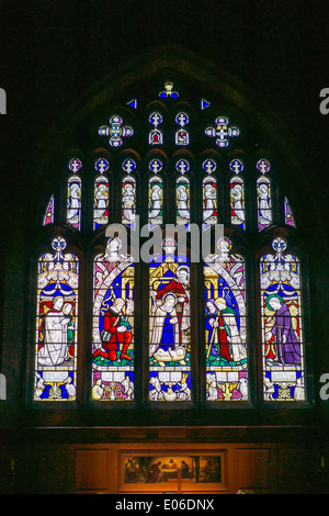 Daresbury era il luogo di nascita di Alice nel Paese delle Meraviglie autore Lewis Carroll. Foto Stock