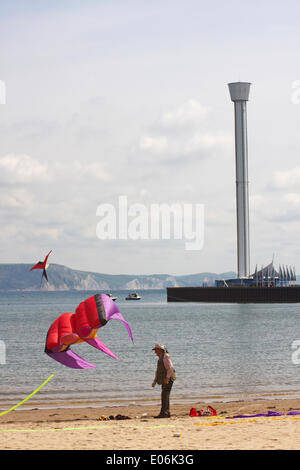 Weymouth, Regno Unito. 04 Maggio, 2014. Weymouth Kite Festival Credito: Carolyn Jenkins/Alamy Live News Foto Stock