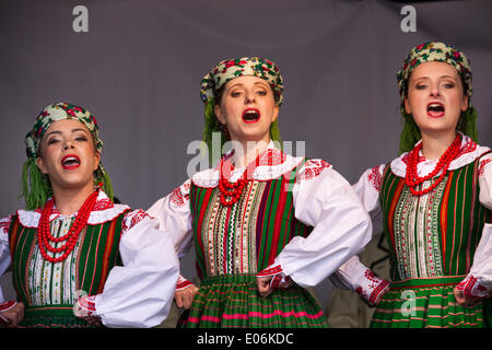 Londra, Regno Unito. 04 Maggio, 2014. Giorni di Polonia Festival in London Credit: Guy Corbishley/Alamy Live News Foto Stock