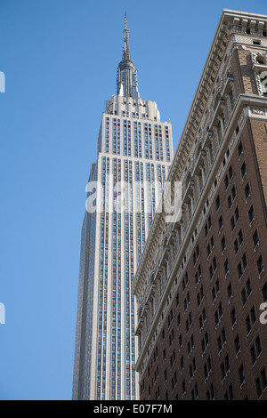 Empire State Building di New York, Stati Uniti d'America Foto Stock