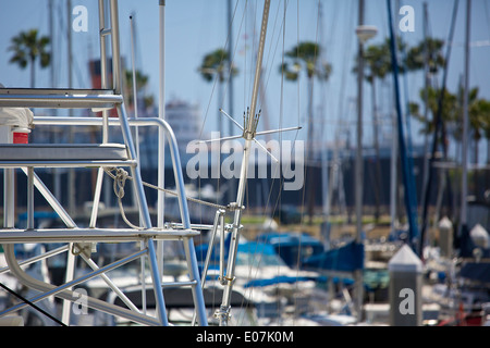 Marina e la Regina, Long Beach in California. Foto Stock