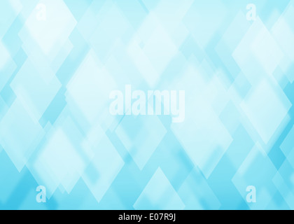 Abstract rombo blu sullo sfondo del modello Foto Stock