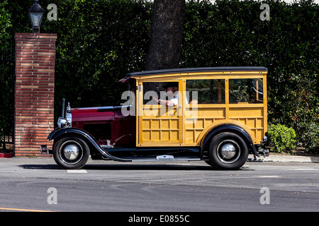 Un 1932 Ford Station Wagon Foto Stock