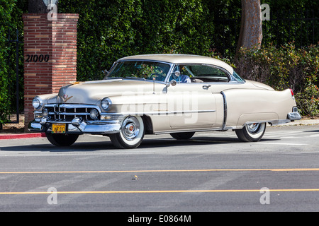 Un 1953 Cadillac 2 porte coupé Foto Stock