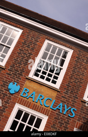 Barclays Bank filiale a Sherborne Dorset England Regno Unito Foto Stock