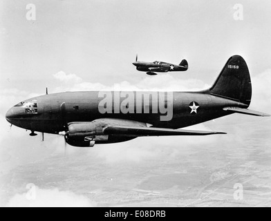 Curtiss C-46 Commando piano di trasporto Foto Stock