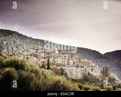 Peillon, Alpes Maritimes, Francia Foto Stock