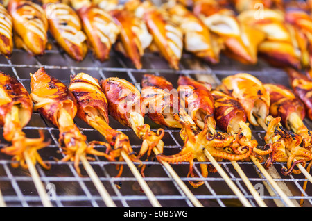 Thailandia, Phang Nga, Calamari Foto Stock