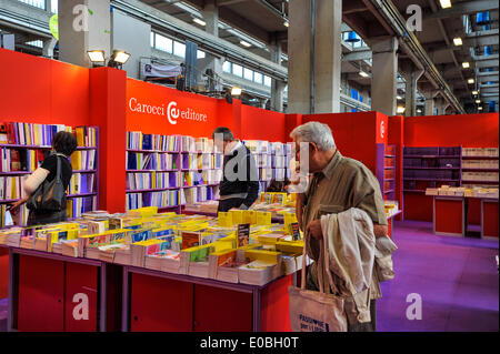 Italia Piemonte Torino xxvii Fiera Internazionale del Libro 8 Maggio 2014 Foto Stock