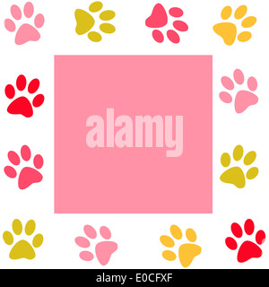 Zampe degli animali telaio Foto Stock