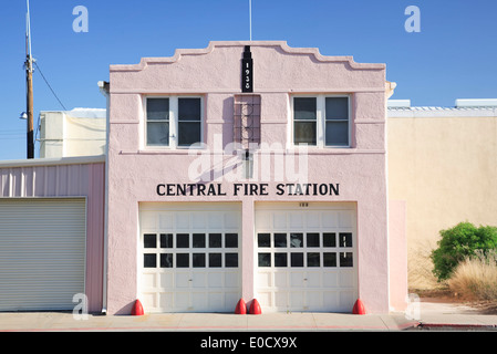 Stazione di fuoco centrale (1938), Marfa, Texas USA Foto Stock