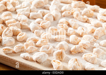 Materie Gnocchi di zucca Foto Stock