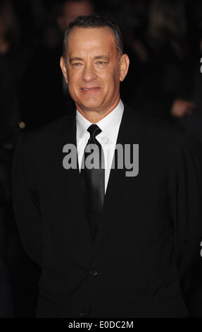 Londra, UK, UK. Xx oct, 2013. Tom Hanks assiste la chiusura notte di Gala per Premiere Europeo di ''Saving il signor Banks'' durante la 57th BFI London Film Festival di Odeon Leicester Square. © Ferdaus Shamim/ZUMA filo/ZUMAPRESS.com/Alamy Live News Foto Stock