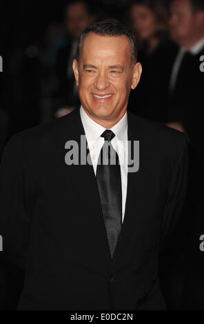 Londra, UK, UK. Xx oct, 2013. Tom Hanks assiste la chiusura notte di Gala per Premiere Europeo di ''Saving il signor Banks'' durante la 57th BFI London Film Festival di Odeon Leicester Square. © Ferdaus Shamim/ZUMA filo/ZUMAPRESS.com/Alamy Live News Foto Stock
