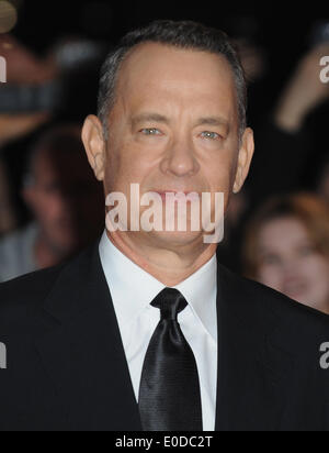 Londra, UK, UK. Xx oct, 2013. Tom Hanks assiste la chiusura notte di Gala per Premiere Europeo di ''Saving il signor Banks'' durante la 57th BFI London Film Festival di Odeon Leicester Square. © Ferdaus Shamim/ZUMA filo/ZUMAPRESS.com/Alamy Live News Foto Stock