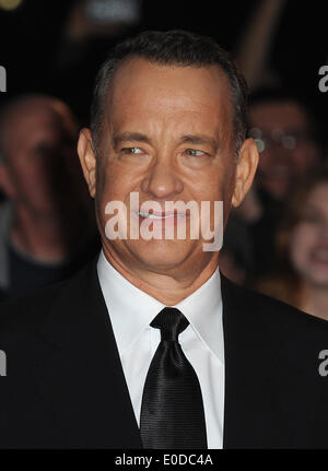 Londra, UK, UK. Xx oct, 2013. Tom Hanks assiste la chiusura notte di Gala per Premiere Europeo di ''Saving il signor Banks'' durante la 57th BFI London Film Festival di Odeon Leicester Square. © Ferdaus Shamim/ZUMA filo/ZUMAPRESS.com/Alamy Live News Foto Stock