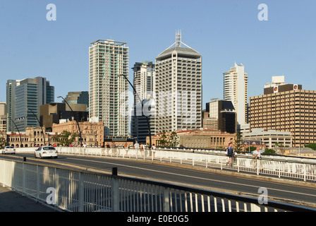 Il Ponte Victoria a Brisbane, Australia Foto Stock