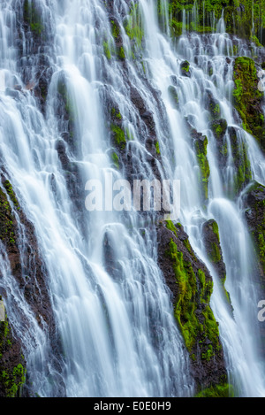 Burney Falls; McArthur-Burney cade Memorial State Park, California. Foto Stock