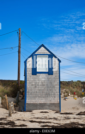 Semplice beach cottage, Truro, Cape Cod, Massachusetts, STATI UNITI D'AMERICA Foto Stock