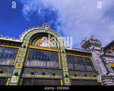 Estacion Bilbao-Concordia - stazione ferroviaria di Bilbao Biscay, Paesi Baschi Foto Stock