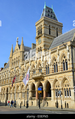 Northampton Guildhall, St Giles' Square, Northampton, Northamptonshire, England, Regno Unito Foto Stock