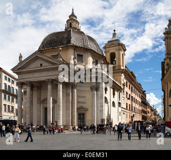 Santa Maria in Montesanto, Rom, Italien - Santa Maria in Montesanto, Roma, Italia Foto Stock