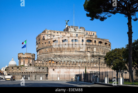 Engelsburg, Rom, Italien - Castel Sant'Angelo, Roma, Italia Foto Stock