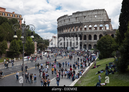 Kolosseum, Rom, Italien - Colosseo, Roma, Italia Foto Stock