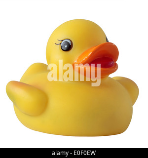 Per bambini Bagno tempo rubber duck Foto Stock