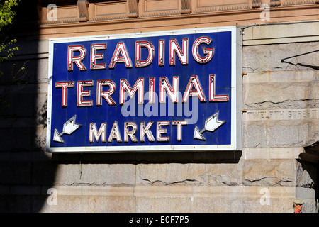 Reading Terminal Market, Philadelphia, PA Foto Stock